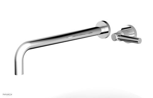 Phylrich Basic 14" Single Handle Wall Lavatory Set - Lever Handle D130-18