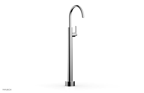 Phylrich BASIC Low Floor Mount Tub Filler - Lever Handle D130-44-04