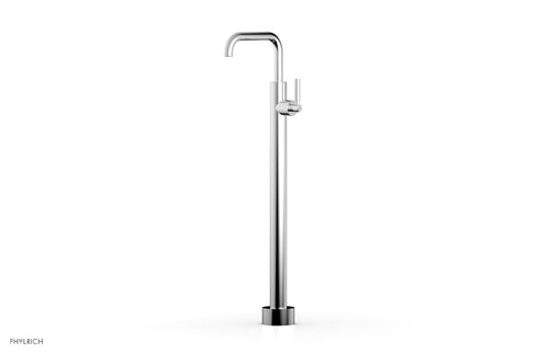 Phylrich BASIC Tall Floor Mount Tub Filler - Lever Handle D130-45-02