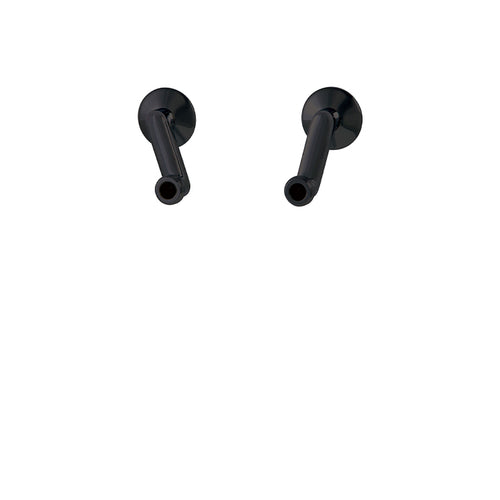 Aquabrass Wallmount offset elbows for vertical installation of wallmount cradle tub filler