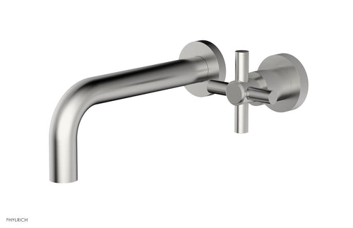 Phylrich Basic Single Handle Wall Lavatory Set - Cross Handle D131-15