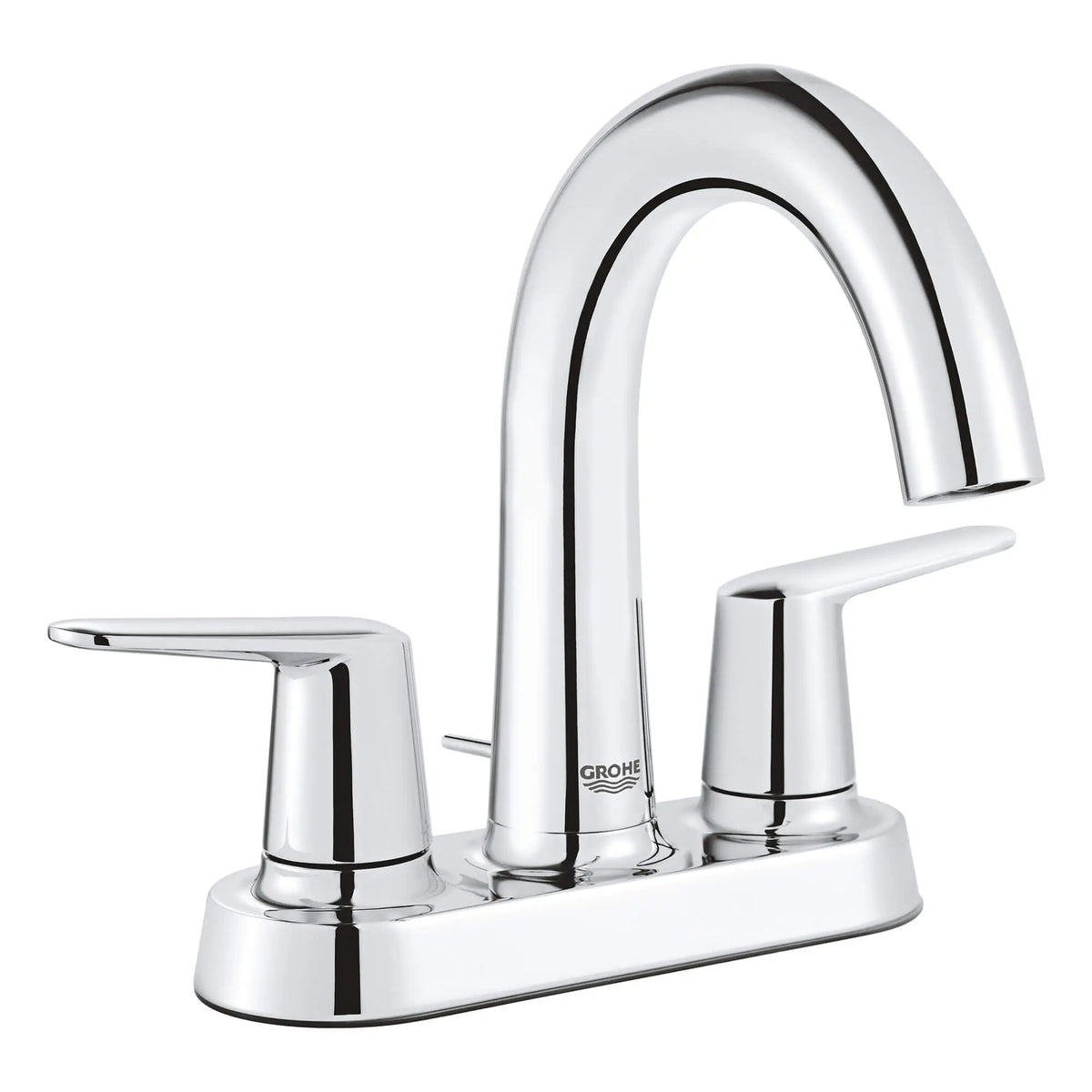 GROHE Veletto 2-handle 4" Centerset Bathroom Faucet, 1.2 GPM (4.5 L/min) – 20582