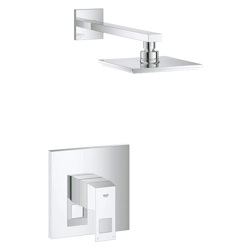 GROHE Eurocube Pressure Balance Valve Tub/Shower Combo – 23148