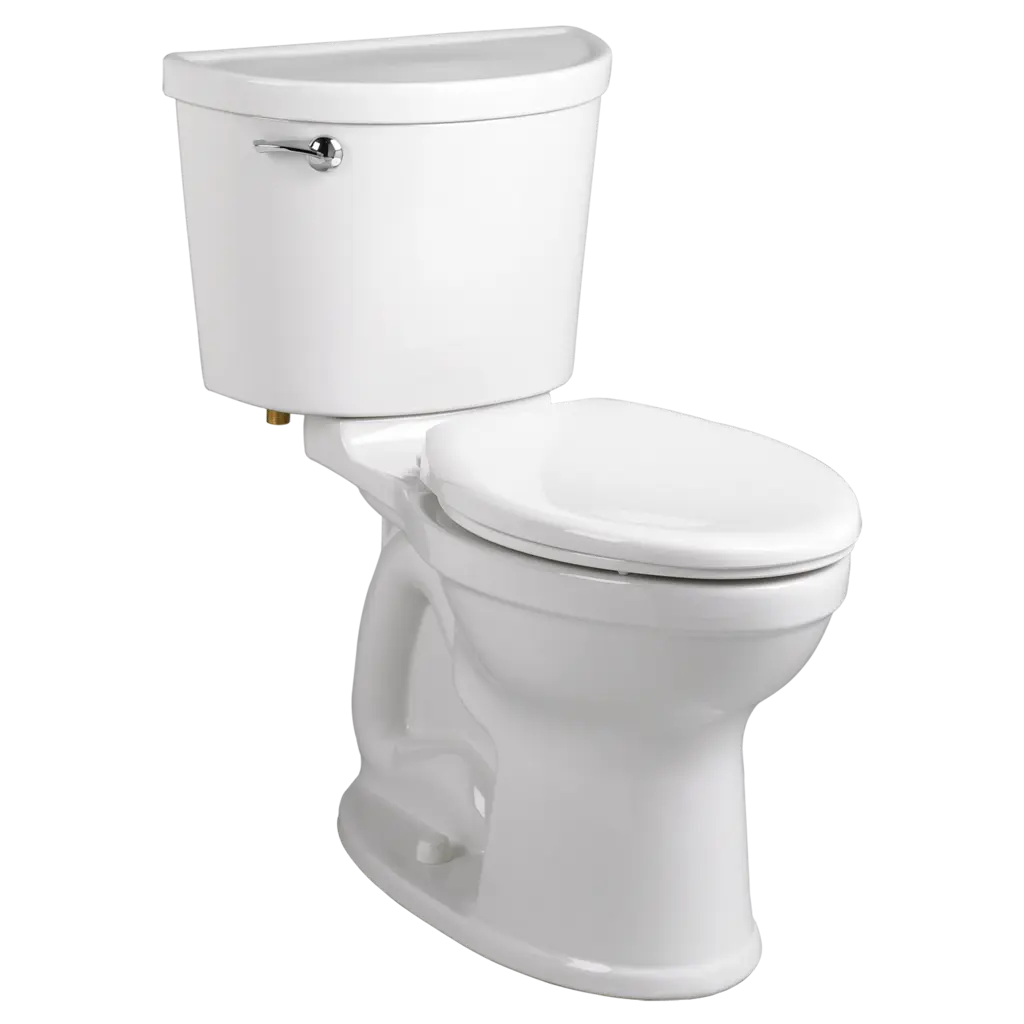 American Standard Champion Pro Two-Piece 1.28 gpf/4.8 Lpf Chair Height Elongated Toilet Less Seat with Lined Tank