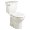 American Standard Cadet Pro Two-Piece 1.6 gpf/6.0 Lpf Standard Height Round Front Toilet Less Seat with Lined Tank