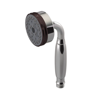 Rubinet 3 Function Hand Held Shower Only Polished Nickel