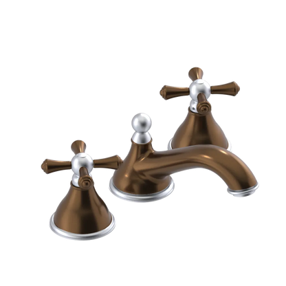 Rubinet Widespread Lav. Set. (less drain) Tuscan Brass