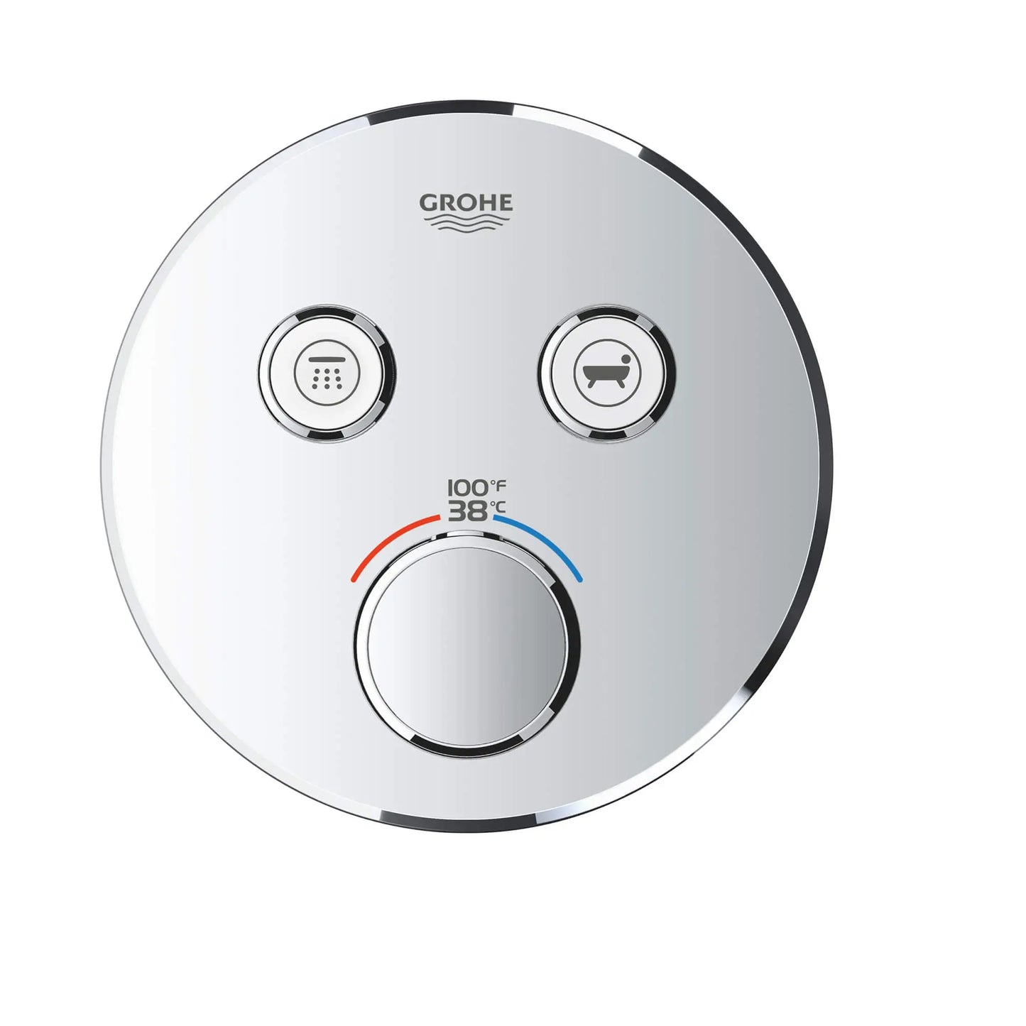 Grohe Dual Function Thermostatic Valve Trim