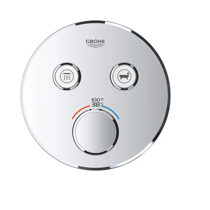 Grohe Dual Function Thermostatic Valve Trim