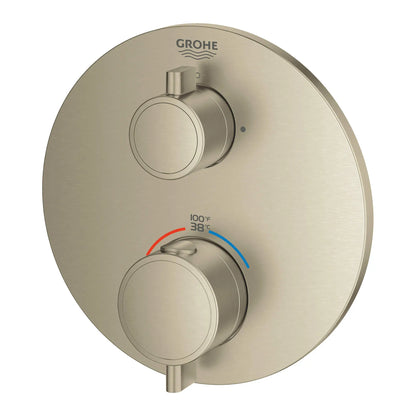 Grohe Dual Function 2-Handle Valve Trim Thermostatic Shower Trim – 24133000