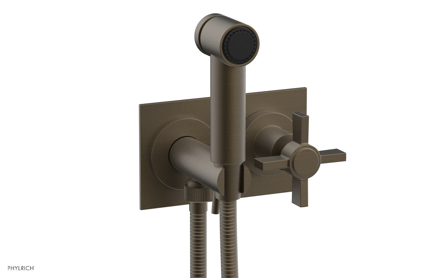Phylrich BASIC Wall Mounted Bidet, Blade Cross Handle 137-65