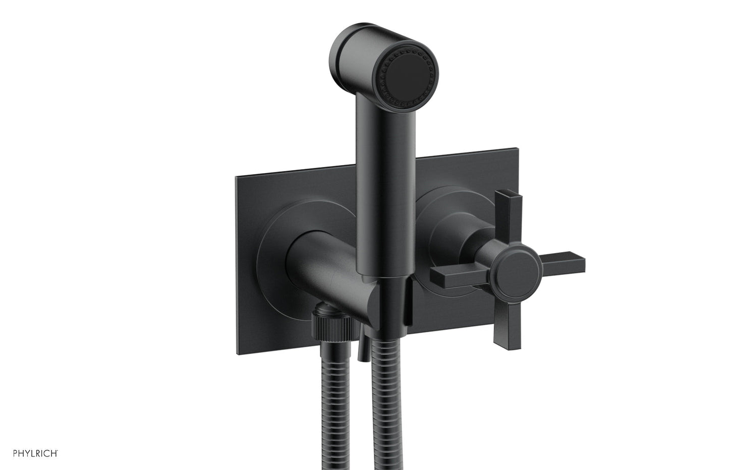 Phylrich BASIC Wall Mounted Bidet, Blade Cross Handle 137-65