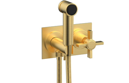 Phylrich BASIC Wall Mounted Bidet, Blade Cross Handle 137-65