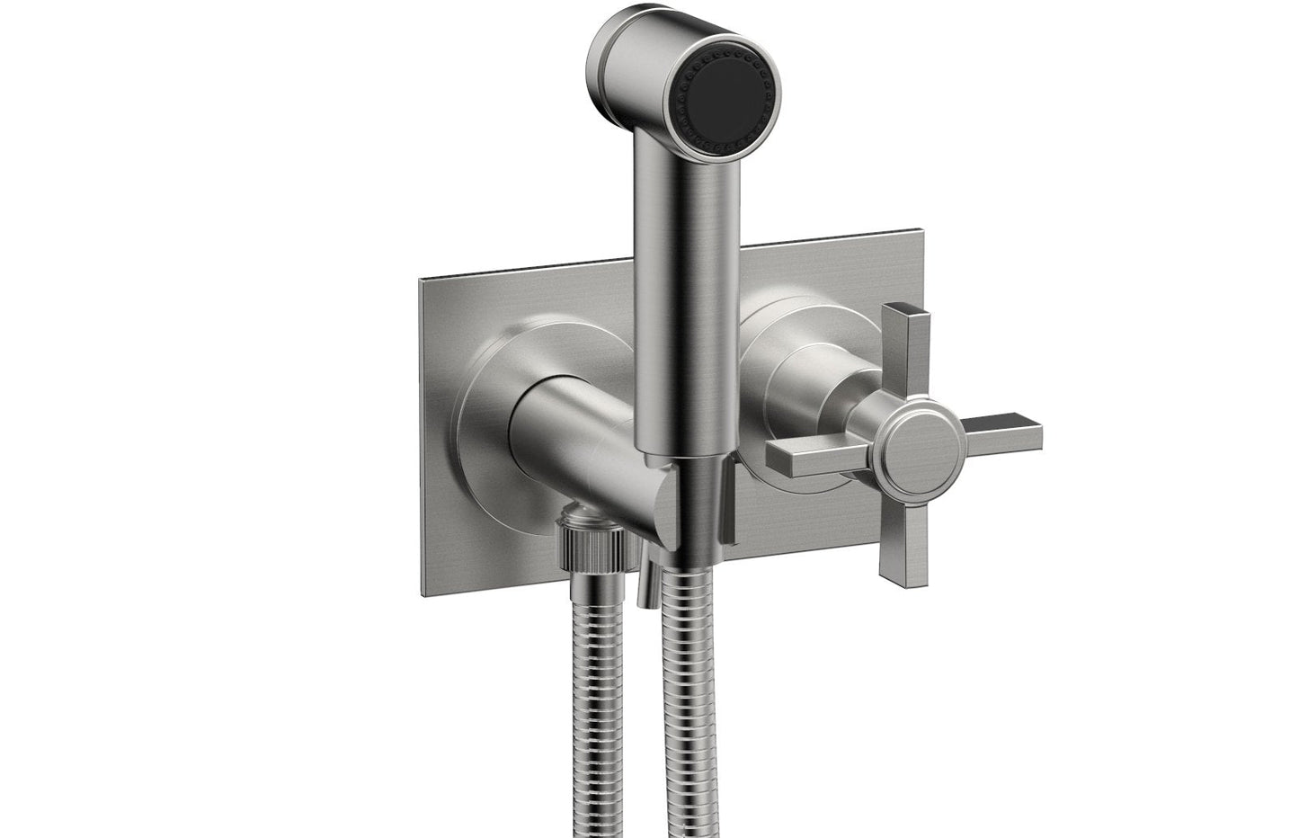 Phylrich BASIC Wall Mounted Bidet, Blade Cross Handle 137-65