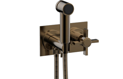 Phylrich BASIC Wall Mounted Bidet, Blade Cross Handle 137-65