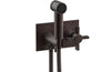 Phylrich BASIC Wall Mounted Bidet, Blade Cross Handle 137-65
