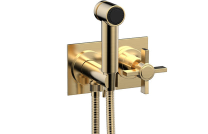Phylrich BASIC Wall Mounted Bidet, Blade Cross Handle 137-65