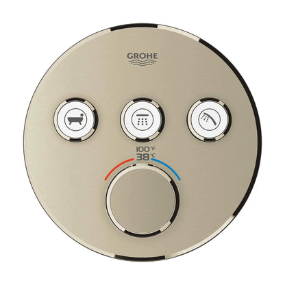 Grohtherm® SmartControl Triple Function Thermostatic Valve Trim