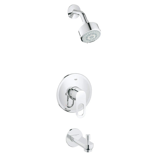 GROHE BauLoop Pressure Balance Valve Tub/Shower Combo – 26017