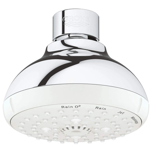 GROHE Tempesta 100 Shower Head, 4" - 4 Sprays, 6.6 L/min (1.75 gpm) – 26044