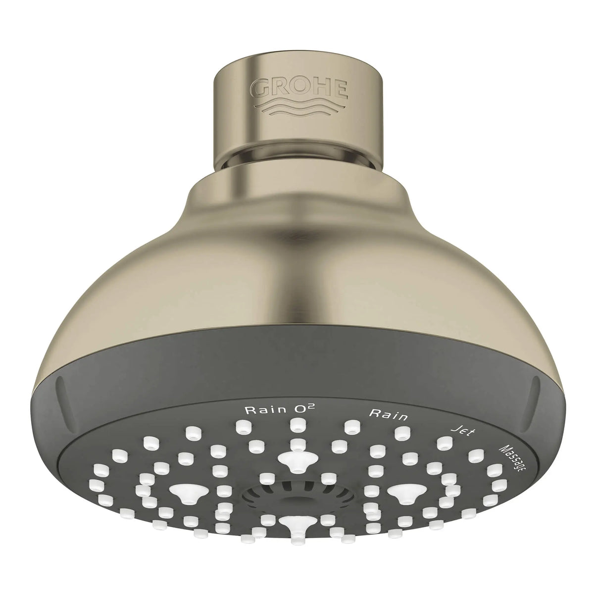 GROHE Tempesta 100 Shower Head, 4" - 4 Sprays, 6.6 L/min (1.75 gpm) – 26044
