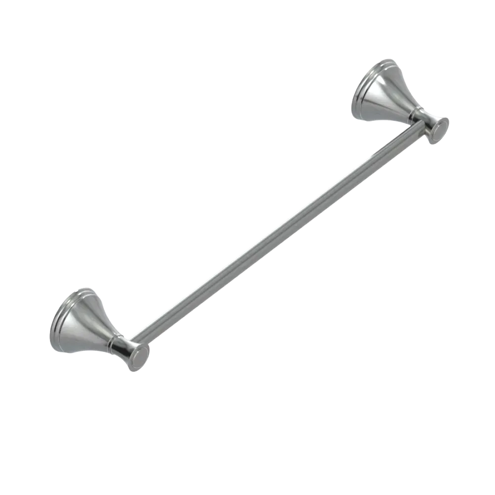 Rubinet Towel Bar 18" Satin Nickel