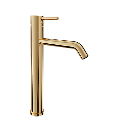 Baril High single-hole lavatory faucet,drain not included
