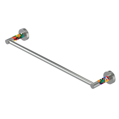 Rubinet Towel Bar 18" Satin Nickel