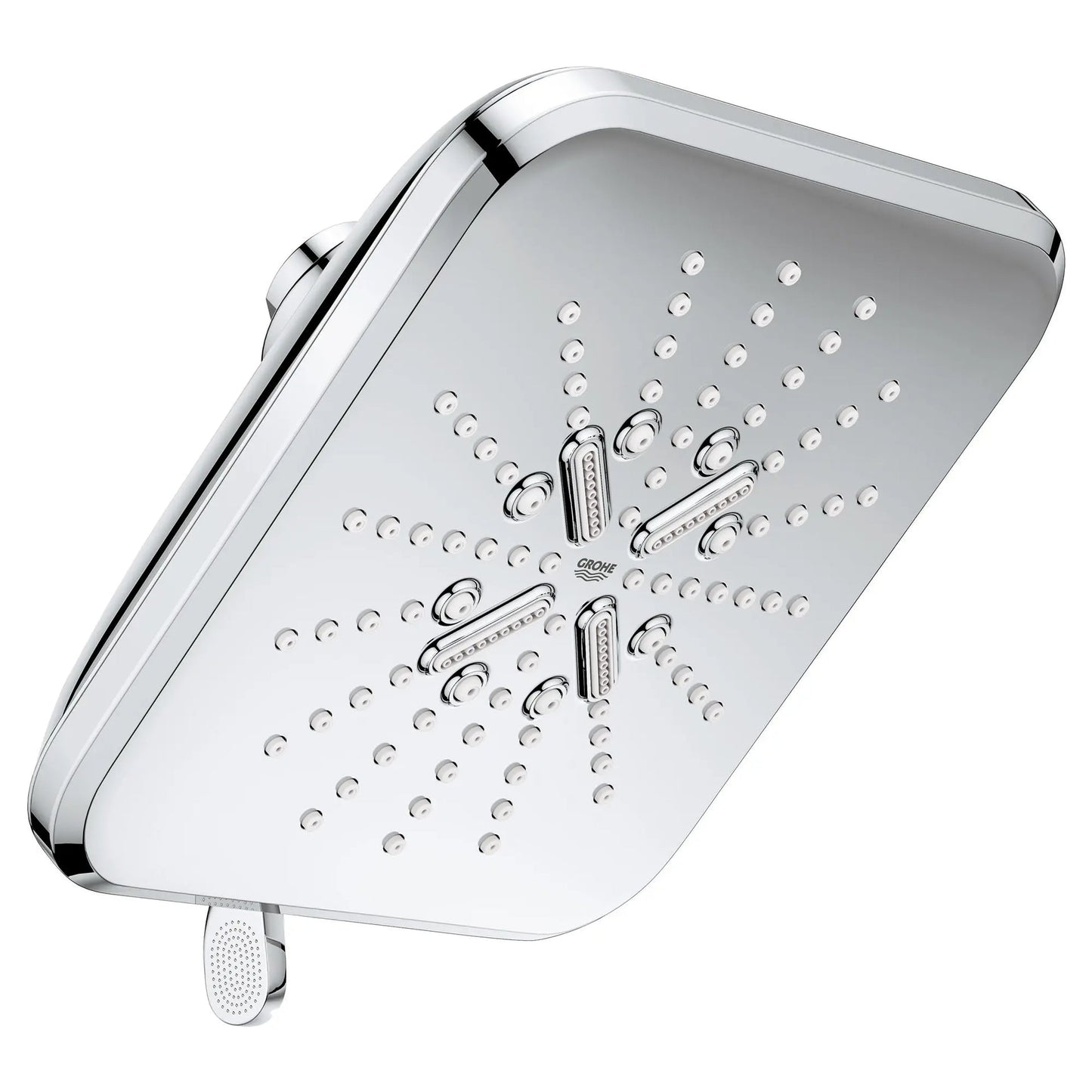 Grohe Rainshower SmartActive Shower Head, 6-1/2" - 3 Sprays, 1.75 GPM (6.6 L/min)