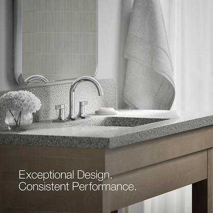 Venza® Widespread bathroom sink faucet, 0.5 gpm
