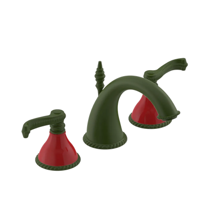 Rubinet Widespread Lav. Set. (less drain) Green Envy