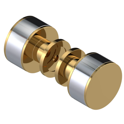 Rubinet Shower Door Knob (set) Gold