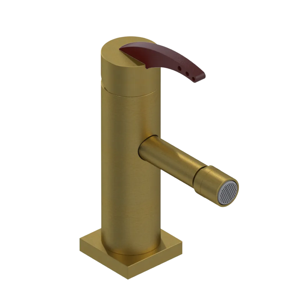 Rubinet Single Control Bidet Fitting (less drain) Antique Brass Matt