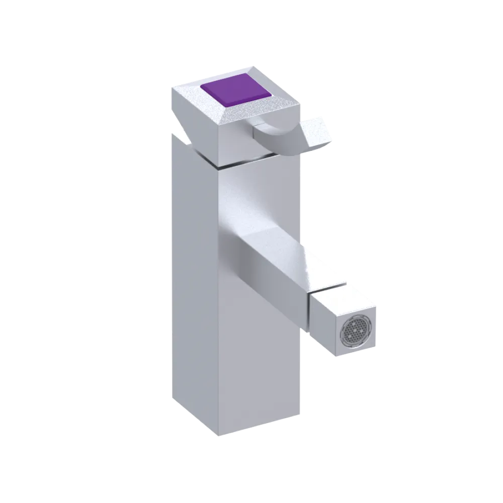 Rubinet Single Control Bidet Fitting (less drain) Satin Chrome