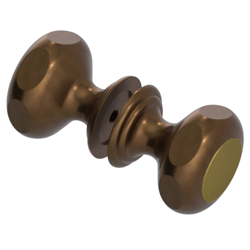 Rubinet Shower Door Knob (set) Tuscan Brass