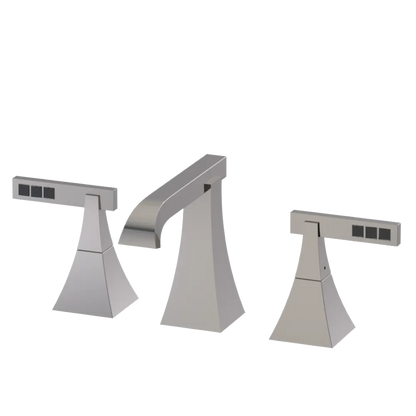 Rubinet Widespread Lav. Set. (less drain) Polished Nickel