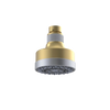 Rubinet 3 FUNCTION SHOWER HEAD Satin Brass