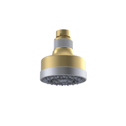 Rubinet 3 FUNCTION SHOWER HEAD Satin Brass