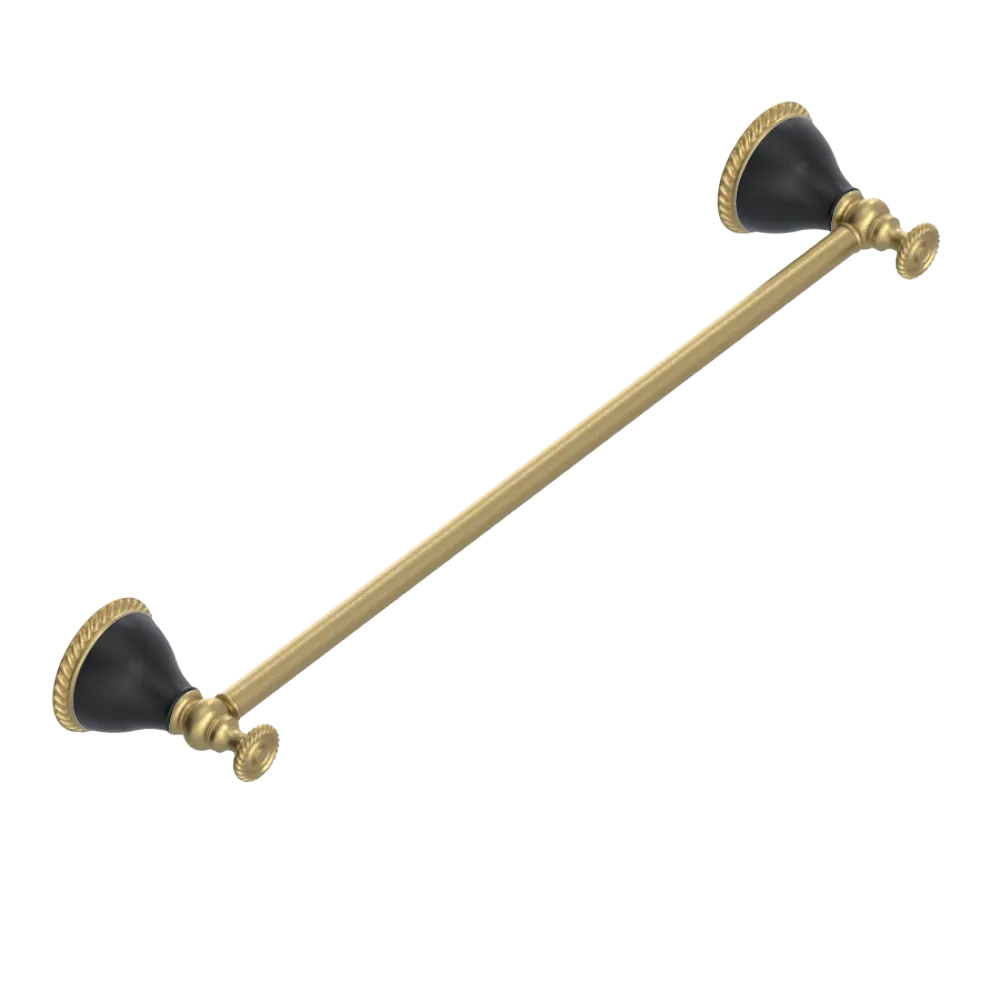 Rubinet Towel Bar 18" Satin Brass