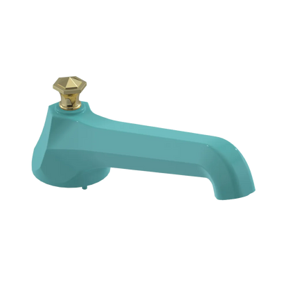 Rubinet Tub Filler Spout Deck Mount Aqua