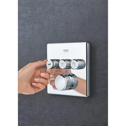 Grohe Triple Function Thermostatic Valve Trim