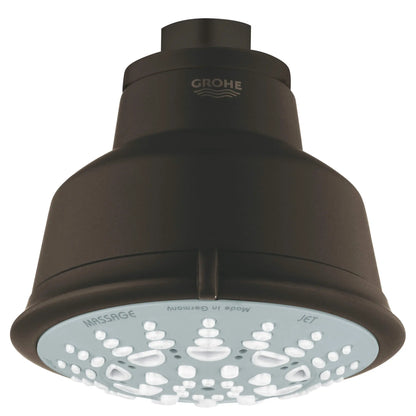 Grohe 100 Shower Head, 4" - 5 Sprays, 9.5 L/min (2.5 gpm)