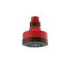 Rubinet 3 FUNCTION SHOWER HEAD Red