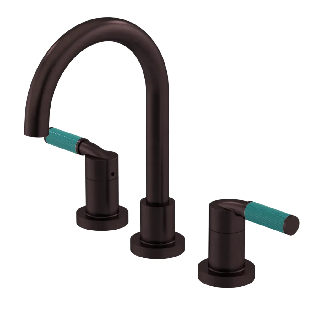 Rubinet Widespread Lav. Set. (less drain) Oil Rubbed Bronze