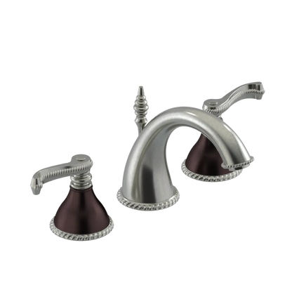Rubinet Widespread Lav. Set. (less drain) Satin Nickel
