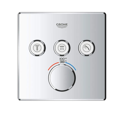 Grohe Triple Function Thermostatic Valve Trim