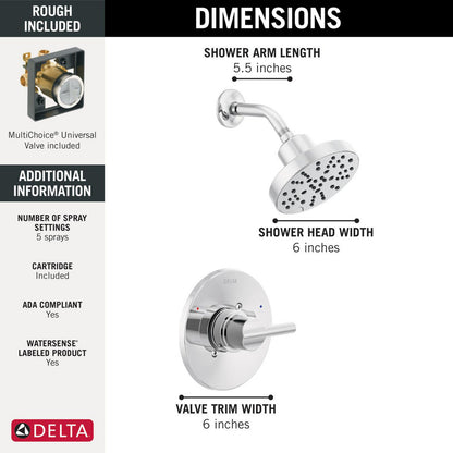 Delta Monitor 14 Series H2Okinetic