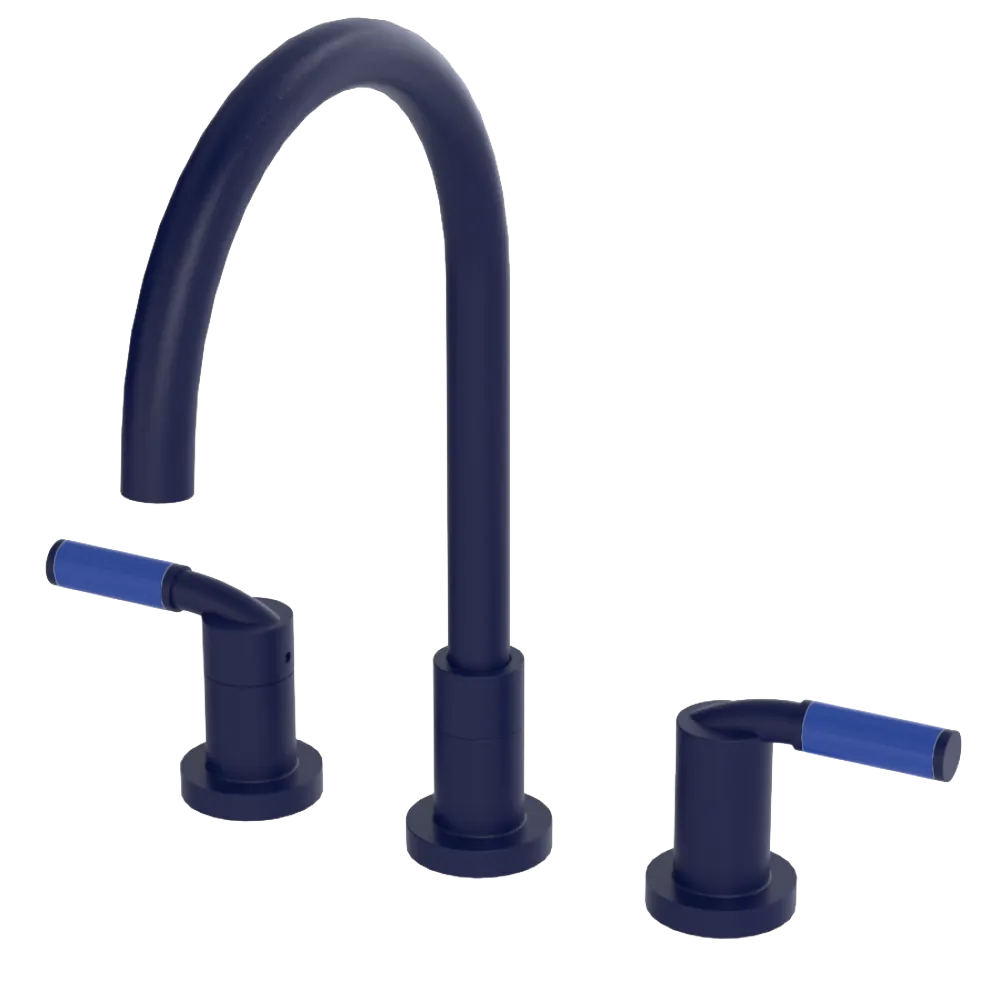 Rubinet Widespread Kitchen Set Midnight Blue