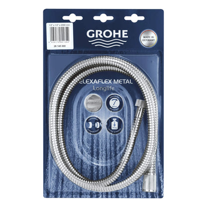 Grohe 79" Metal Longlife Shower Hose