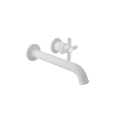Baril Single lever wall-mounted lavatory faucet, drain not included